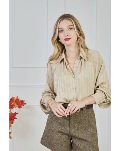 Chemise fluide à rayures