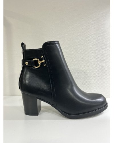 Bottines petit talon/ Noir