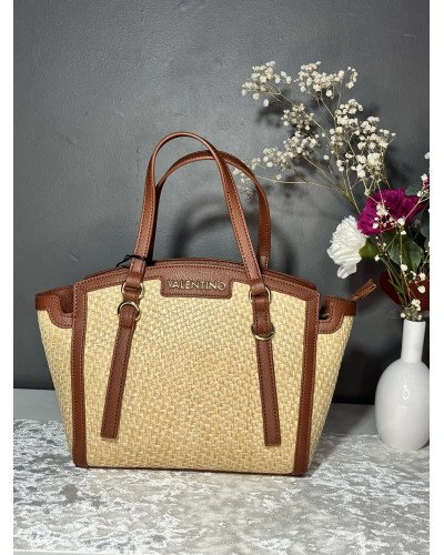 VALENTINO GRAVANI sac fourre-tout en Raphia