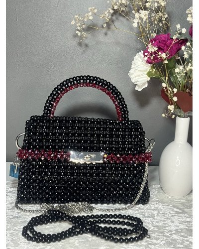 Sac à main H en vrai cristal