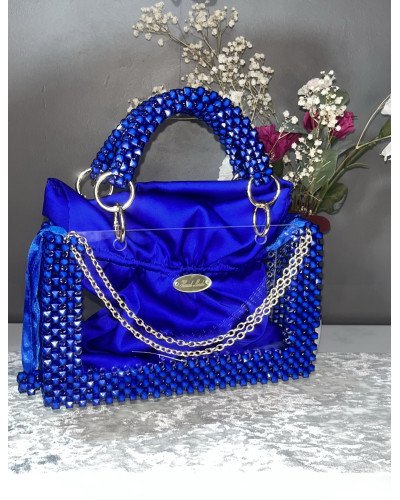 Sac à main en cristal